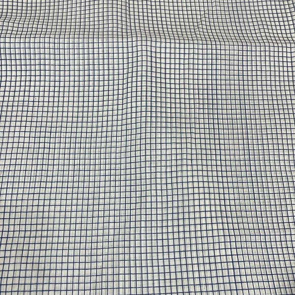 Vintage fabric remnants, blue/white check, black/peach stripe, peach stripe - Picture 5 of 14